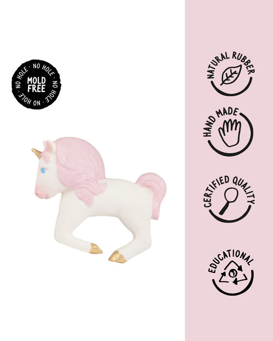 Oli & Carol Stacy The Unicorn-Natural Rubber Bracelet Teether-Soft & Flexible-0M+