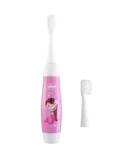 Chicco Electric Baby Toothbrush-24 to 36M-Pink