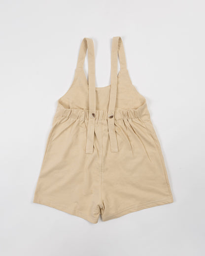 Baby Boo Beige Dona Suspenders-Solid-Cotton-For Infants