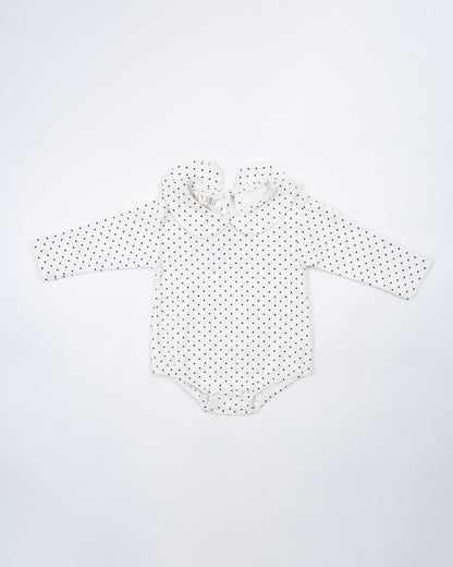 Baby Boo Dots Fia Onesie-Polka Dots-Cotton-For Infants