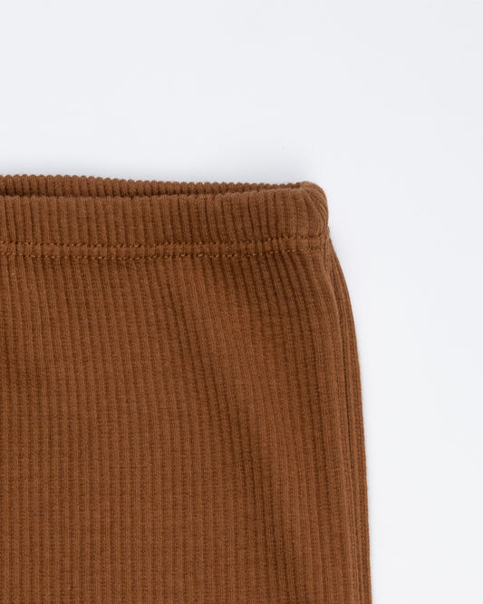 Baby Boo Brown Gia Stockings-Solid-Cotton-For Infants