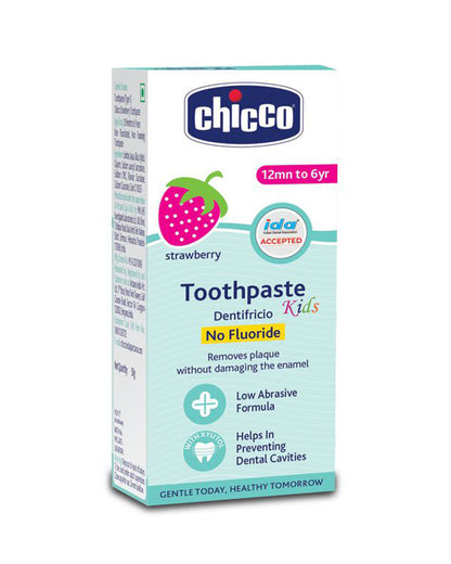 Chicco Baby Toothpaste Strawberry Flavour