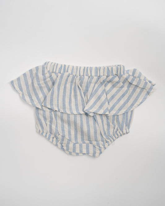 Baby Boo Blue Brenda Co ord Set-Printed-Cotton-For Infants