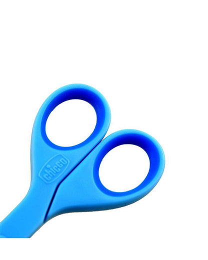 Chicco Baby Nail Scissors-With Rounded Tips-0M+-Blue