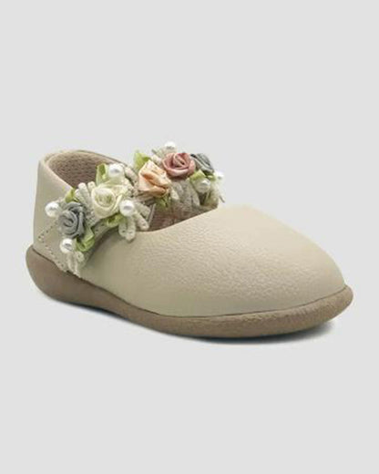 Kazarmax Sand Beige Gardenia Velcro Bellies For Infants