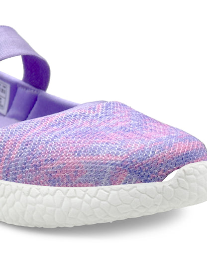 Kazarmax Purple Cotton Candy Slip On Bellies For Infants