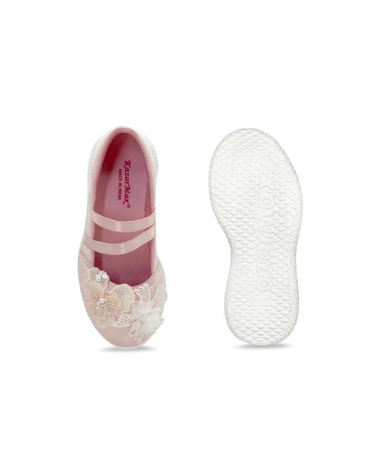 Kazarmax Peach Flower Slip On Bellies For Infants