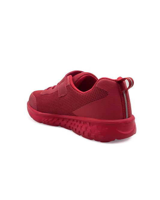 Kazarmax Red Sports Velcro Shoes For Infants