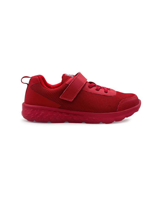 Kazarmax Red Sports Velcro Shoes For Infants