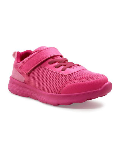 Kazarmax Pink Sports Velcro Shoes For Infants