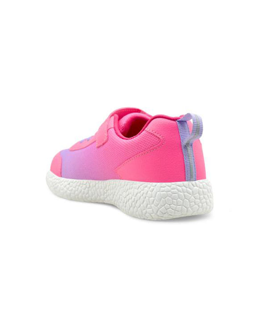 Kazarmax Pink & Blue Sports Velcro Shoes For Infants