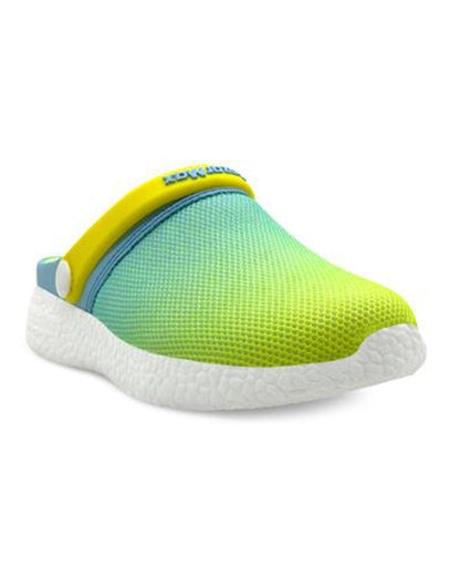 Kazarmax Yellow Wanderer Slip On Clogs For Infants