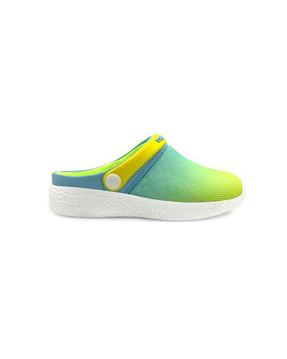 Kazarmax Yellow Wanderer Slip On Clogs For Infants