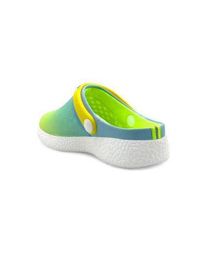 Kazarmax Yellow Wanderer Slip On Clogs For Infants