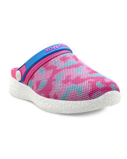 Kazarmax Pink Army Slip On Clogs For Infants