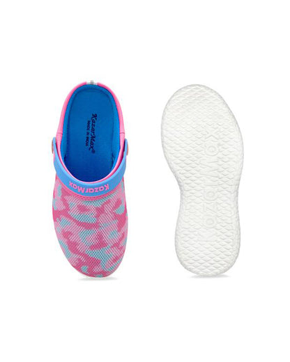 Kazarmax Pink Army Slip On Clogs For Infants