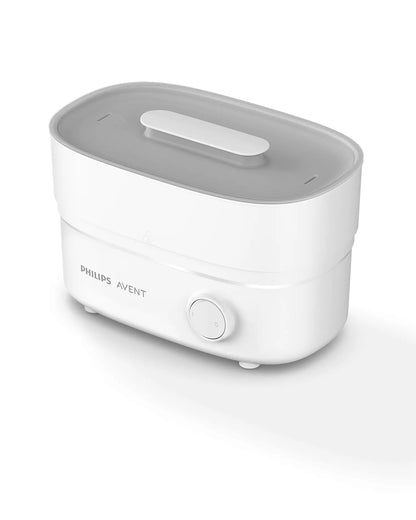 Philips Avent Bottle Sterilizer-Electric Steam-10 Min Cycle-Auto Shut Off-6 Bottle Capacity