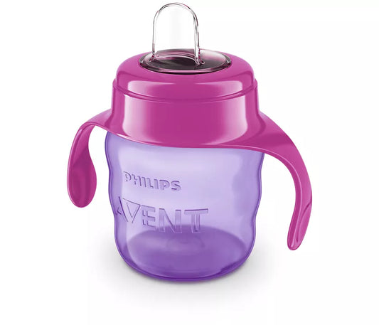 Philips Avent Spout Cup-With Soft Silicone Spout-Purple-200 ml