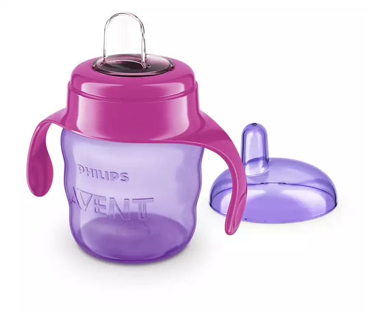 Philips Avent Spout Cup-With Soft Silicone Spout-Purple-200 ml