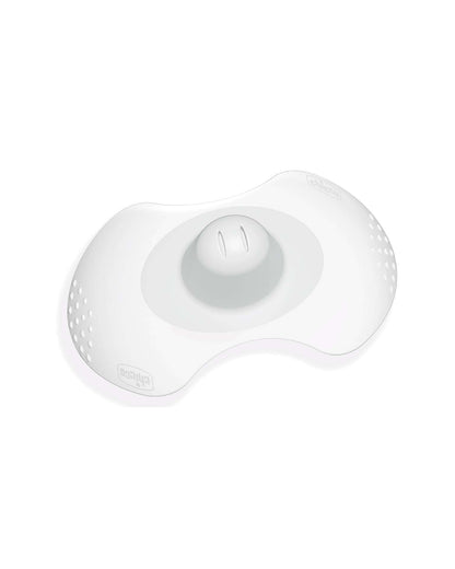 Chicco Skin to Skin New Nipple Shields-Silicone-Size M to L-With Special Cuts-Pack of 2-For Breastfeeding Moms