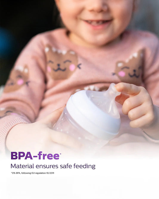 Philips Natural Response Feeding Bottle Nipple-Flow 5 (6M+)-Pack of 2-Feeding Bottle Teat