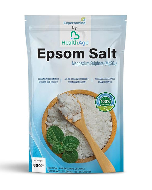 Expertomind By Healthage Epsom Salt-With Magnesium Sulphate-For Postpartum Relief