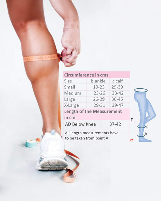 NewMom Maternity Compression Stockings-Below Knee-Reduces Leg Pain & Swelling During Pregnancy