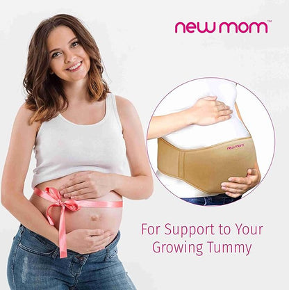 NewMom Maternity Binder-Maternity Support Belt-Eases Lower Back Pain During Pregnancy