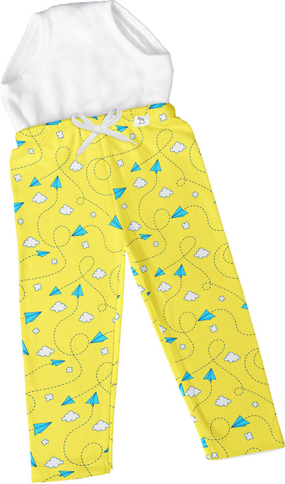 SuperBottoms Fly High Diaper Pants-100% Cotton-With Padded Underwear-12 to 24M