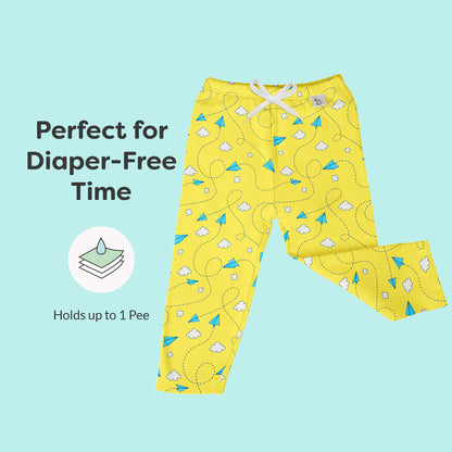 SuperBottoms Fly High Diaper Pants-100% Cotton-With Padded Underwear-12 to 24M