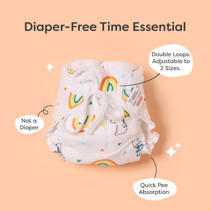 SuperBottoms First Love Dry Feel Nappy-Muslin-Washable & Reusable-Pack of 3