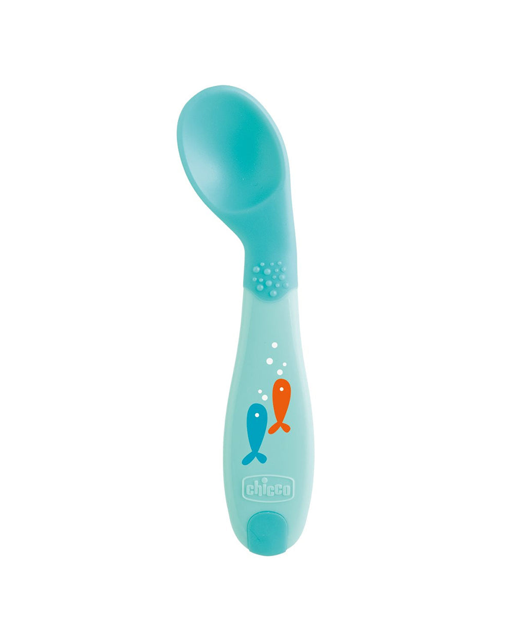 Chicco Baby s First Spoon Angled Head Soft Silicone 8M Blue For chicco-baby-s-first-spoon-angled-head-soft-silicone-8m-blue-for