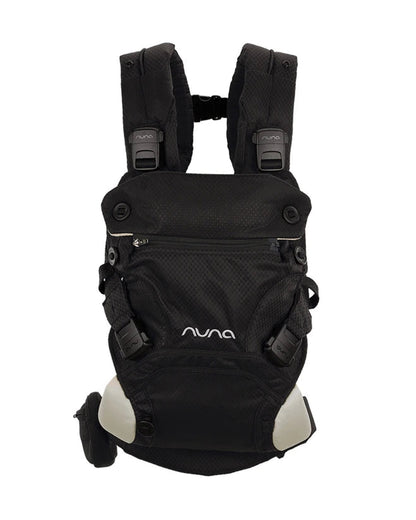 Nuna Cudl Clik Baby Carrier-4 Carry Positions-Innovative Leg Openings-For 0 to 3Y (Upto 16Kg)-Caviar