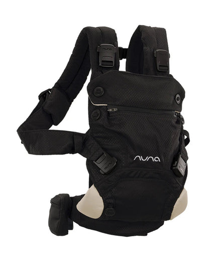 Nuna Cudl Clik Baby Carrier-4 Carry Positions-Innovative Leg Openings-For 0 to 3Y (Upto 16Kg)-Caviar