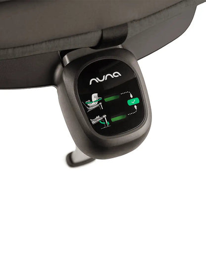 Nuna Pruu Baby Car Seat-Convertible Car Seat-360 Degree Rotation-For 0 to 5Y (Upto 19Kg)-Caviar