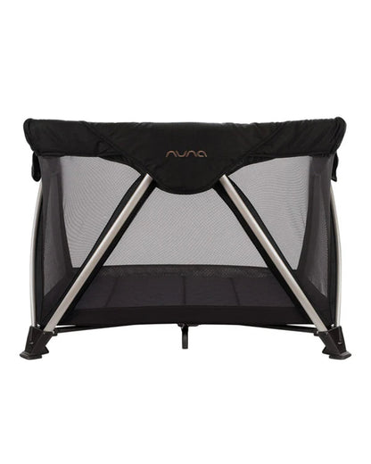 Nuna SENA Aire Travel Cot & Playard-With Triple-Layered Mesh Mattress-360 Degree Airflow-One Hand Fold-Light Weight & Portable-Includes Travel Bag-0 to 3Y-Riveted