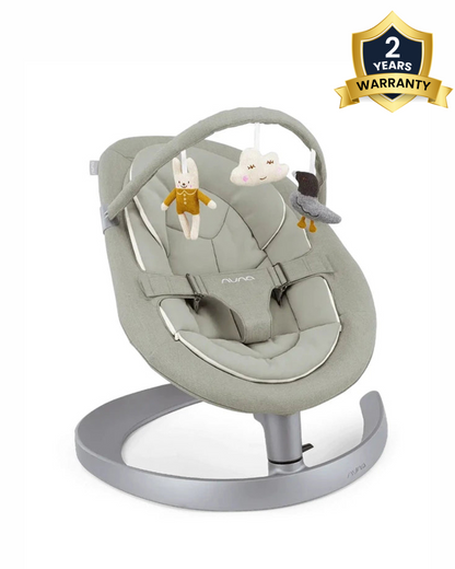 Nuna Leaf Grow Baby Bouncer Organic Jersey Knit Cotton Insert 3 Ergonomic Recline Positions With Toy Bar 2 Years Warranty For Infants Thyme Extra 5 Off duckduckbaby