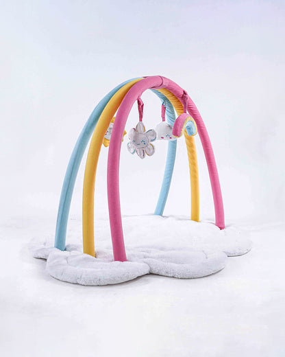 Haus & Kinder Fantasy Rainbow Baby Activity Gym-with 5 rattles-Indoor Toy-0M+