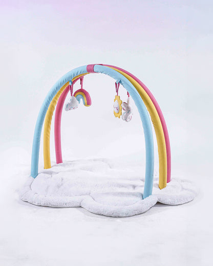 Haus & Kinder Fantasy Rainbow Baby Activity Gym-with 5 rattles-Indoor Toy-0M+