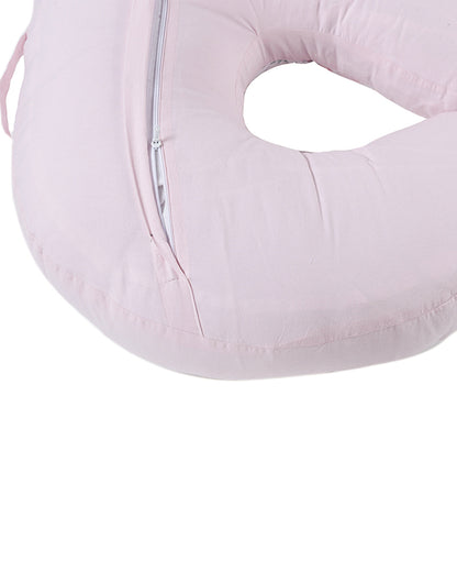 Haus & Kinder 100% Cotton Feeding Pillow-Butterfly Garden-4 in 1 Multipurpose-0 to 12M-For Nursing