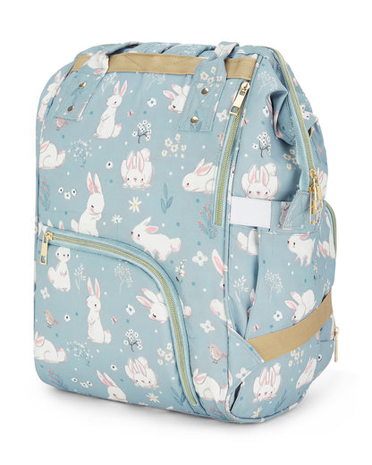 Haus & Kinder Art On Canvas Diaper Bag-Backpack-With Anti Theft Compartment-Hippity Hop