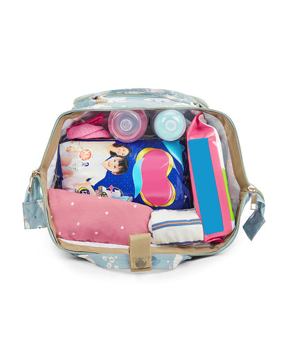 Haus & Kinder Art On Canvas Diaper Bag-Backpack-With Anti Theft Compartment-Hippity Hop