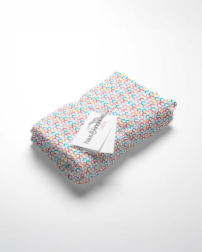 Haus & Kinder Rainbow Collection Swaddle-100% Cotton Muslin-Pack of 3-Infant Wraps