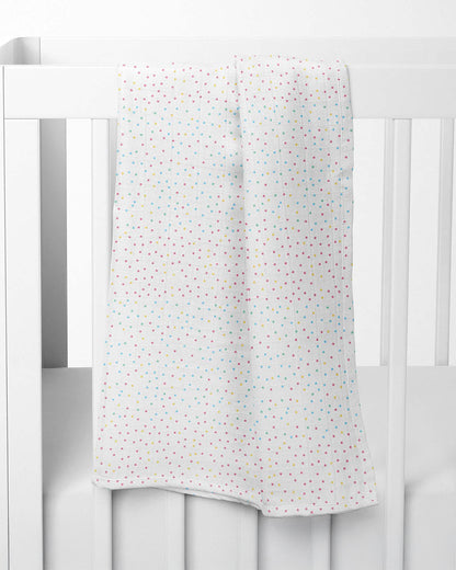 Haus & Kinder Rainbow Collection Swaddle-100% Cotton Muslin-Pack of 3-Infant Wraps