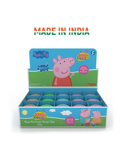 Dough Magic Peppa Pig Dough Tub 100g-Art & Craft Kit-18M+