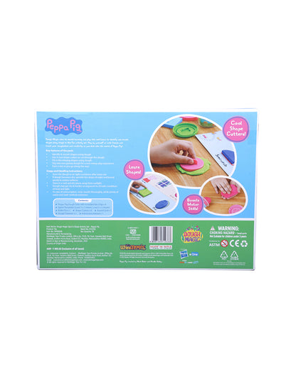 Dough Magic Peppa Pig Spot & Shape Activity Set-Art & Craft Kit-18M+