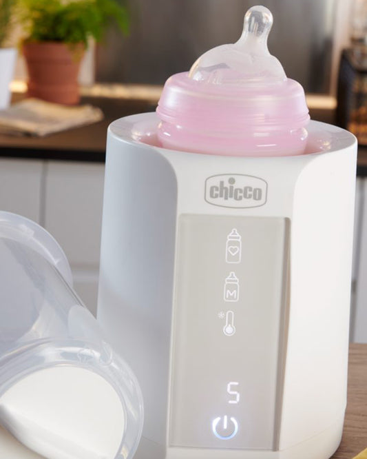 Chicco Bottle Warmer & Sterilizer-Electric Steam-With Touch Display-Auto Shut Off-1 Bottle Capacity