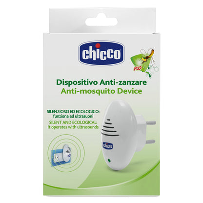 Chicco Ultrasounds Anti-Mosquito Plug In Device-Noise Free Protection From Mosquitoes-Repels Mosquitoes With Less Energy Consumption-Safe For Babies