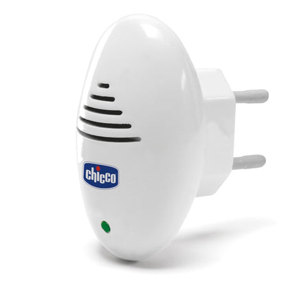 Chicco Ultrasounds Anti-Mosquito Plug In Device-Noise Free Protection From Mosquitoes-Repels Mosquitoes With Less Energy Consumption-Safe For Babies