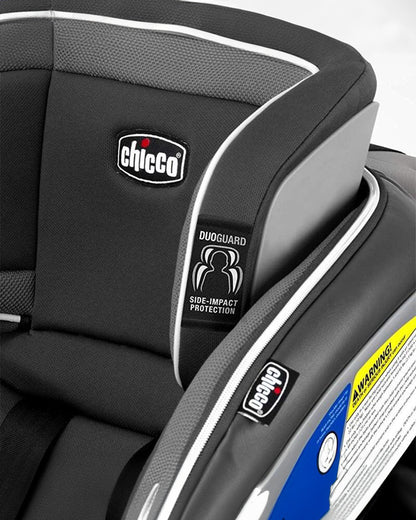 Chicco Nextfit Zip Baby Car Seat-Convertible (Front & Rear Facing)-With Latch System-For 0M+ (Upto 30Kg)-Carbon